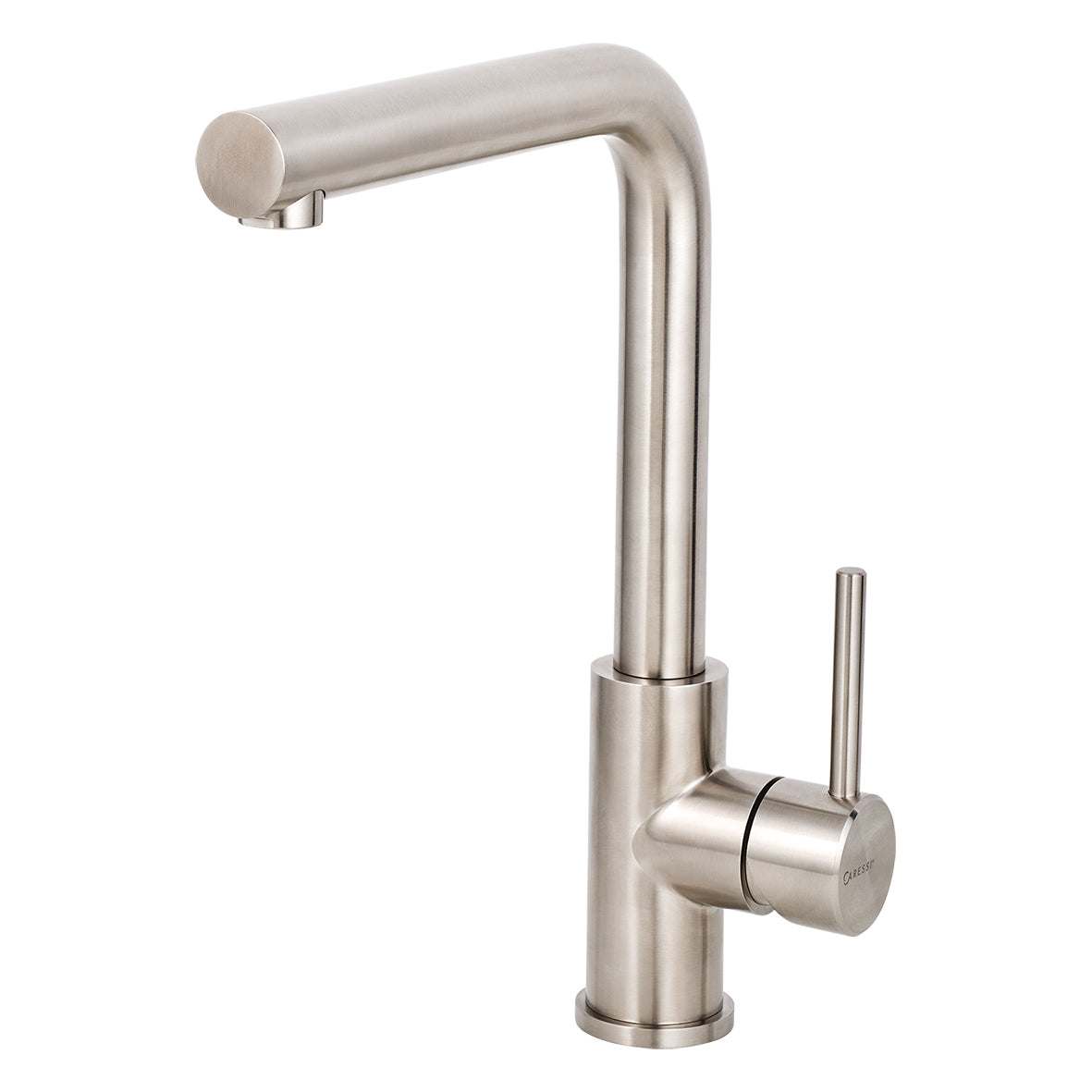 Caressi Single Handle Mixer Tap Steel Straight CABL003I
