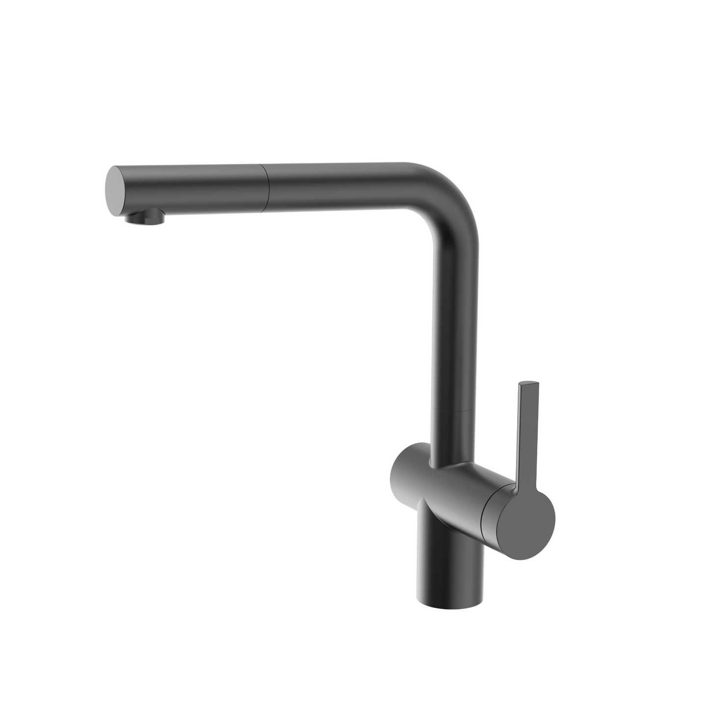 Caressi Single Handle Extendible Mixer Tap Gun Metal CA1108GMUECO