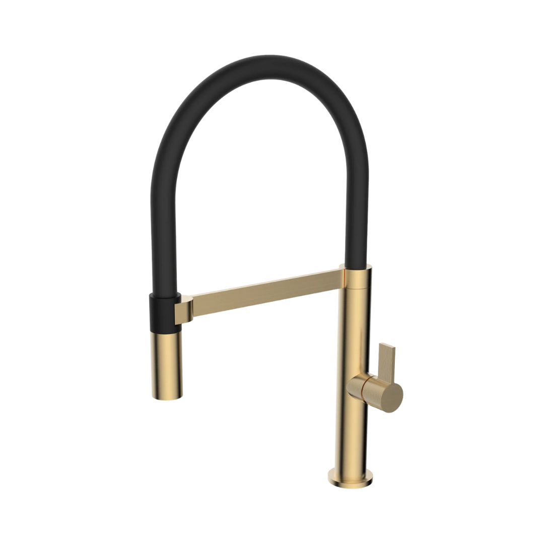 Caressi Single Handle Mixer Tap Gold CA1112GECO