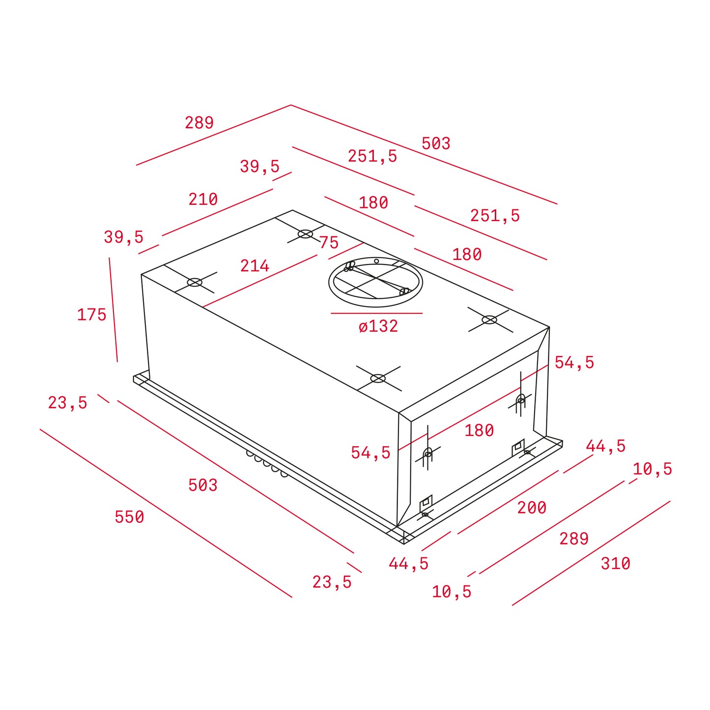 Teka GFH 73 Canopy Hood