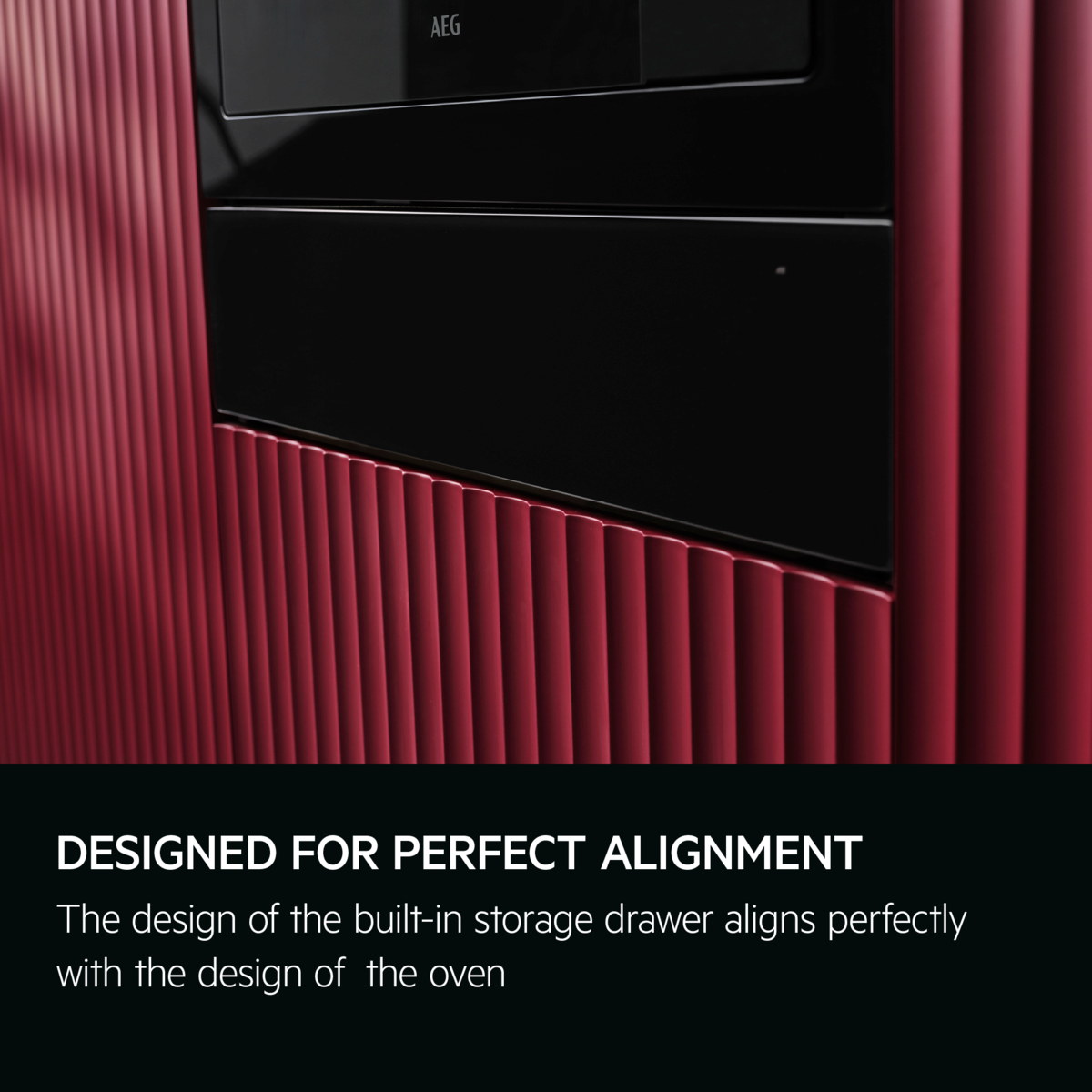 AEG Black Warming Drawer OD8K11B
