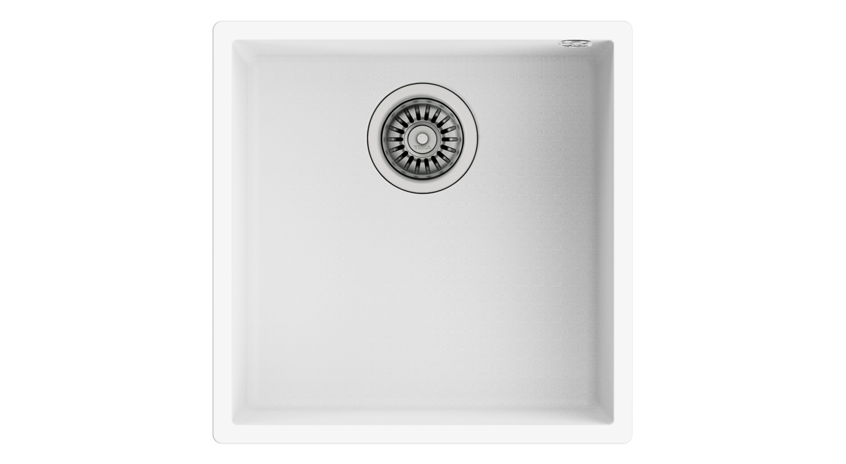 TEKA Square 40.40 Tegranite Sink Artic White