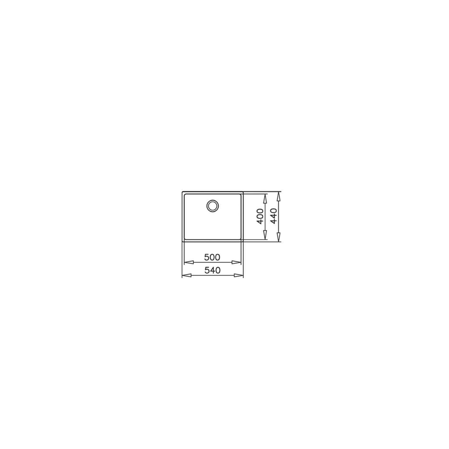 TEKA Be Linea RS15 50.40 Sink