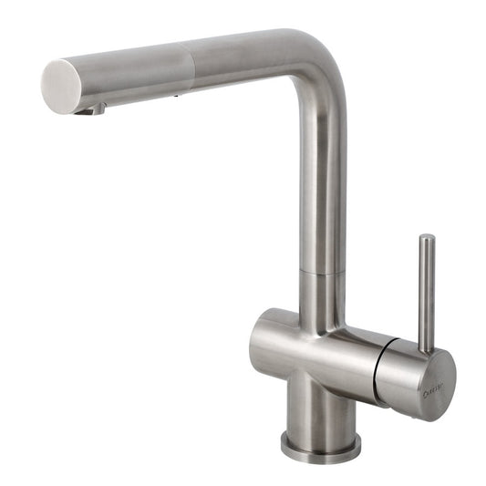 Caressi Single Handle Mixer Tap Extendible Steel CA108IUECO