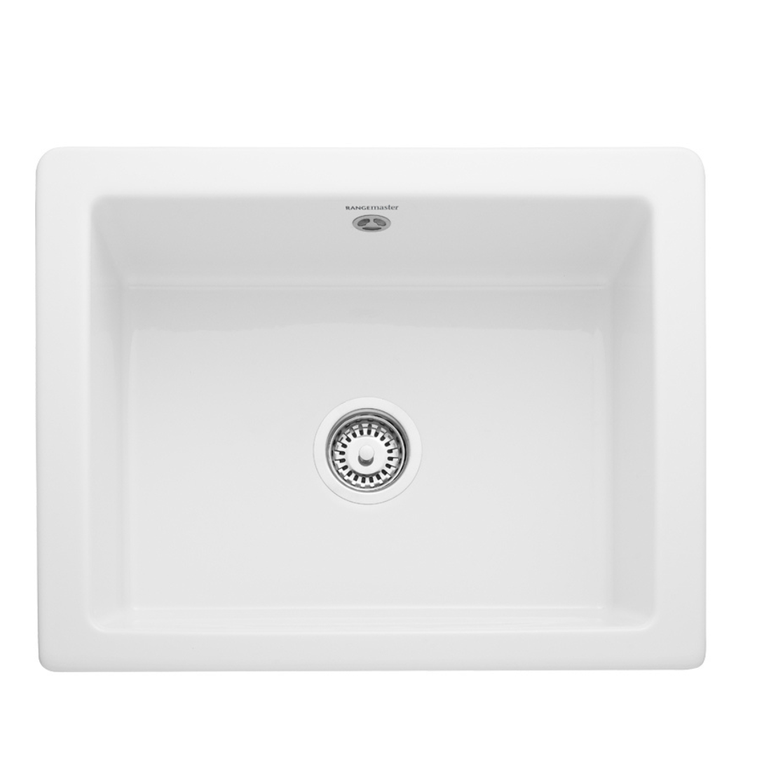 KKS Rangemaster Apron Front Belfast Sink CHA622WH  