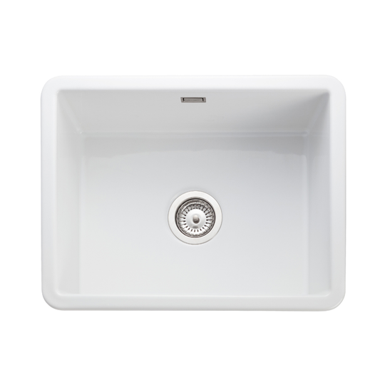 KKS Rangemaster Fire Clay Ceramic Sink CRUB4936WH
