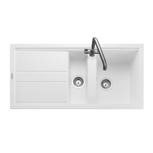 KKS Rangemaster Topaz Granite Sink TOP1002AW