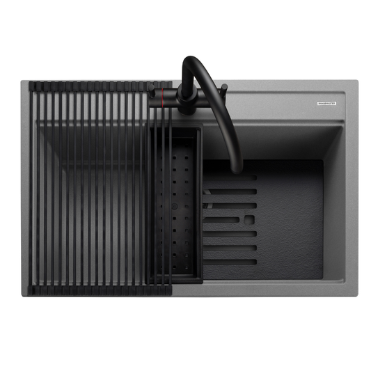 KKS Rangemaster Prato Granite Sink PRA790CO