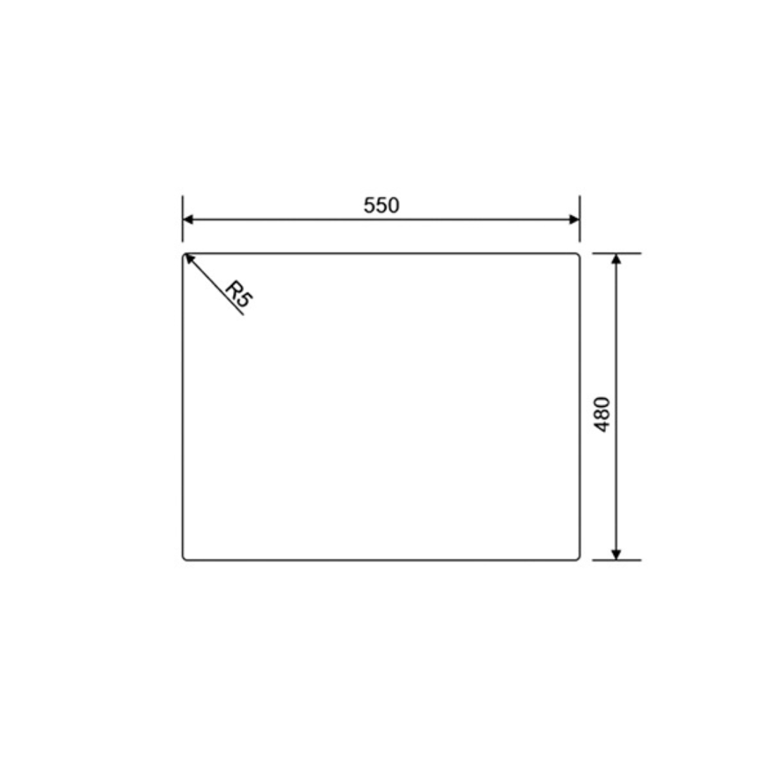 KKS Rangemaster Prato Granite Sink PRA570CH