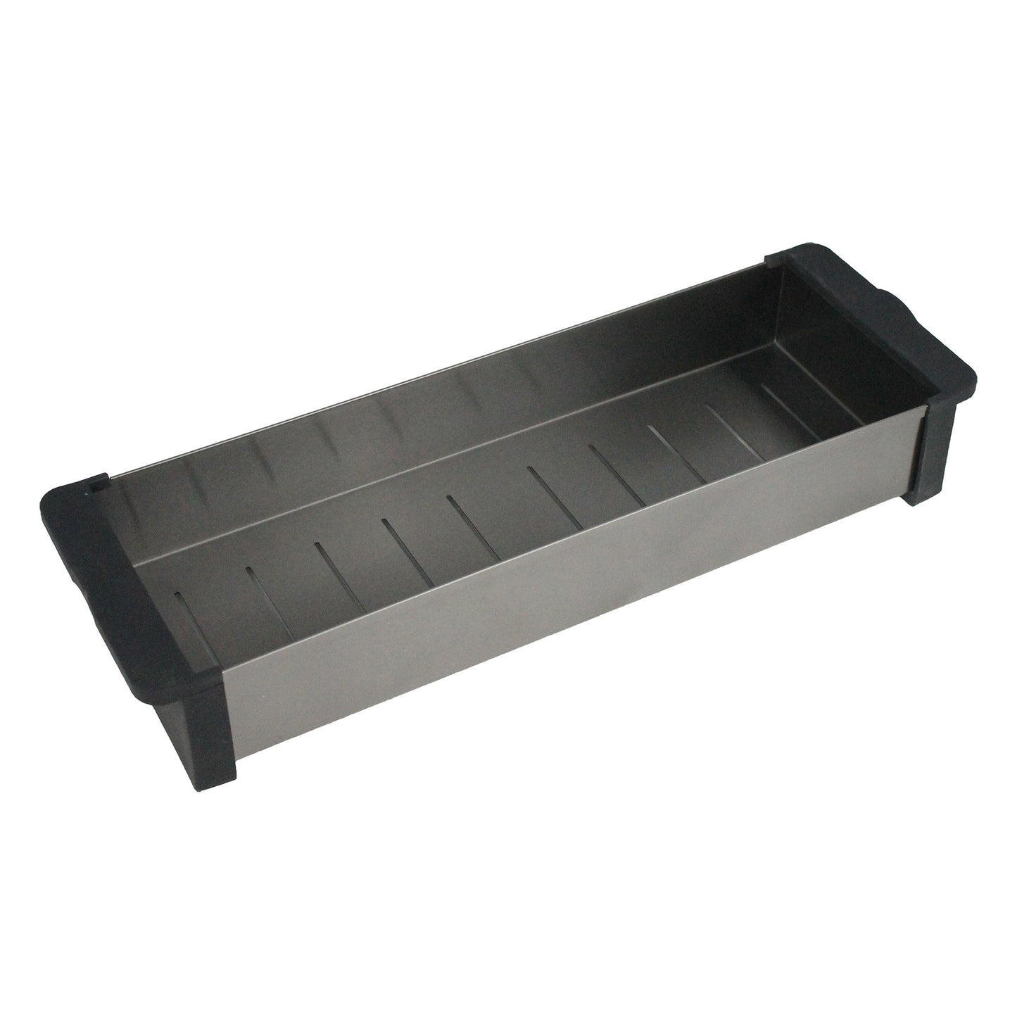 Caressi Food Waste Basket Gun Metal CACSGM