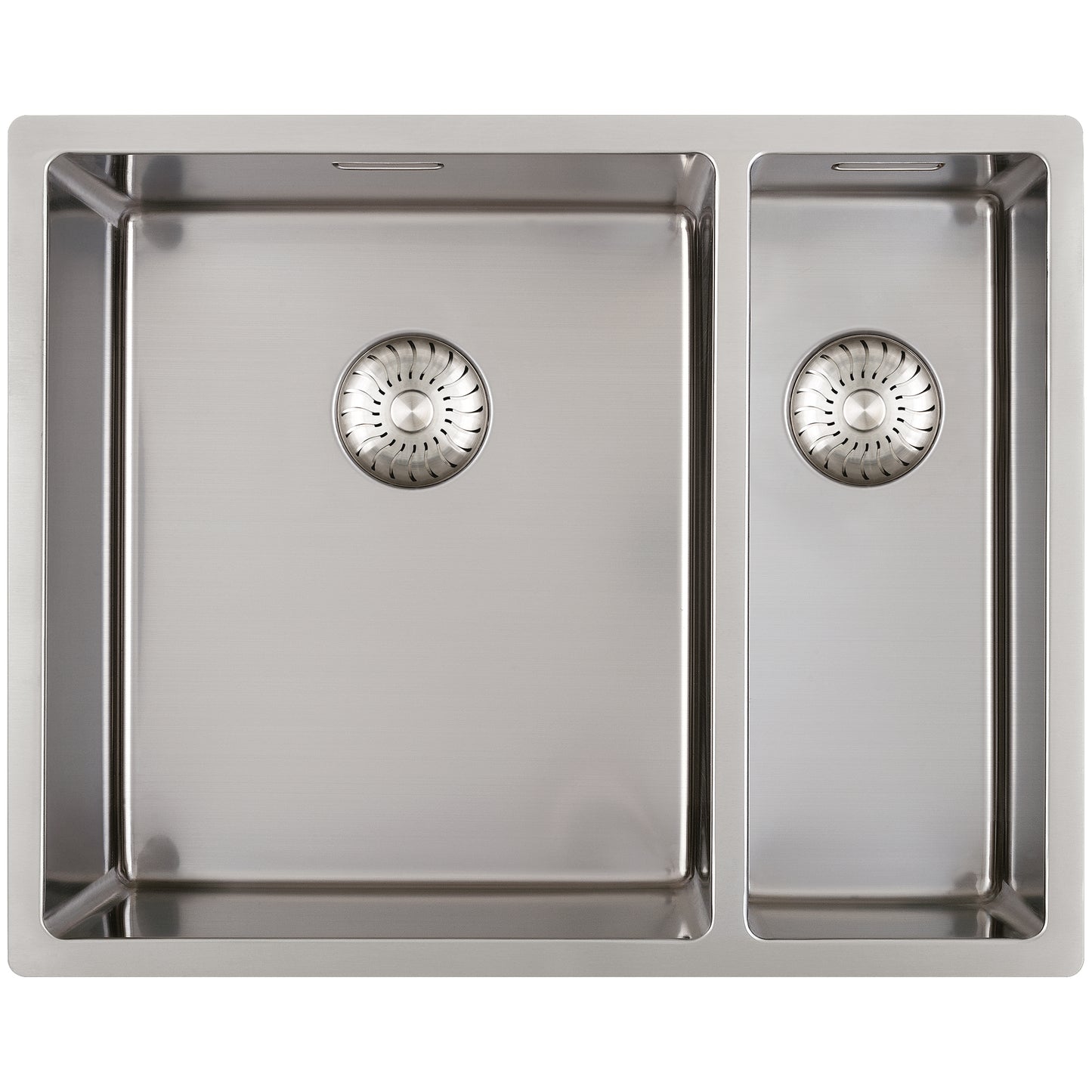 Caressi Power Plug 550 x 400mm Undermounted Right Hand Side Bowl CAPP3415R10