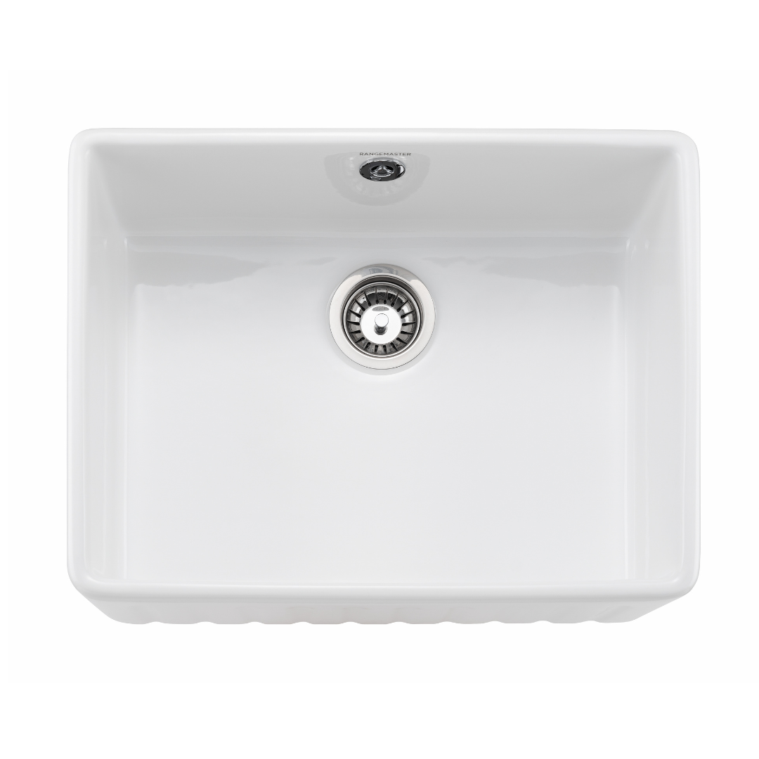 Rangemaster Harmony Fluted Belfast Sink Ceramic
