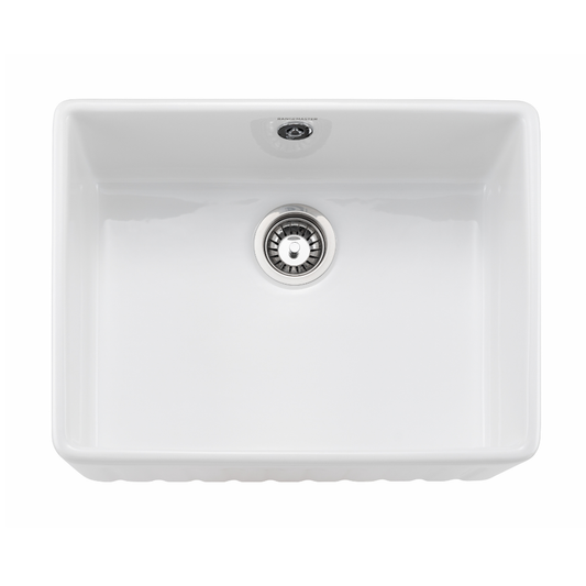 Rangemaster Harmony Fluted Belfast Sink Ceramic