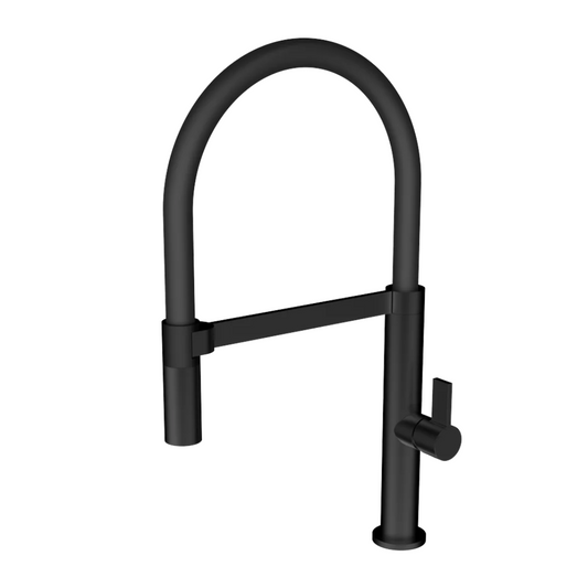 Caressi Single Handle Mixer Tap Black CA1112BKMECO