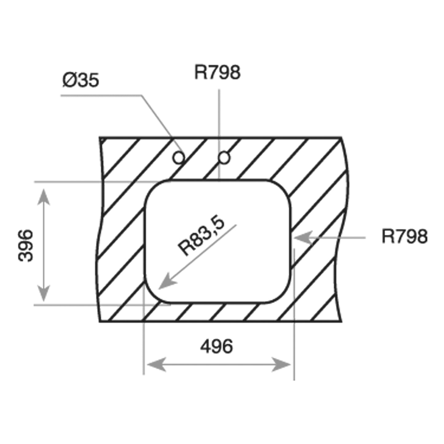 TEKA BE 50.40 Sink
