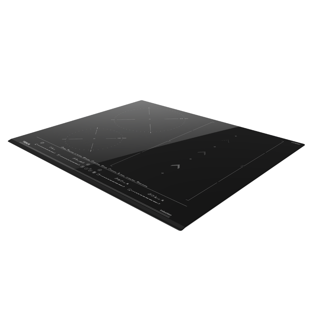 Black TEKA induction Hob on a white background