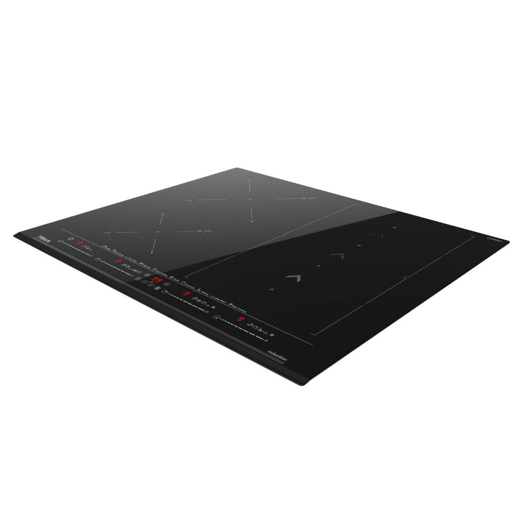 Black TEKA induction Hob on a white background