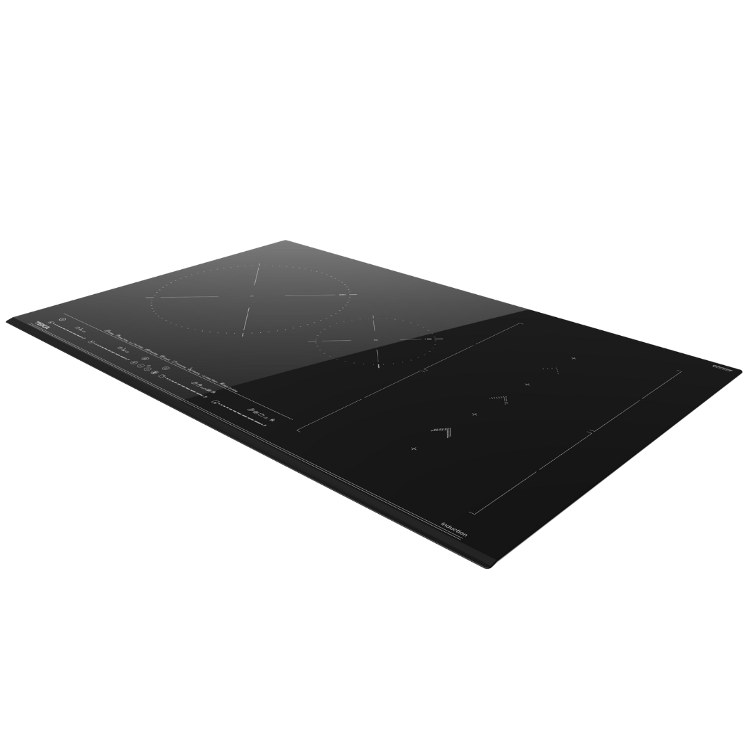 Black TEKA induction Hob on a white background