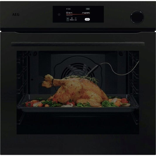 Roasted chicken in an AEG oven