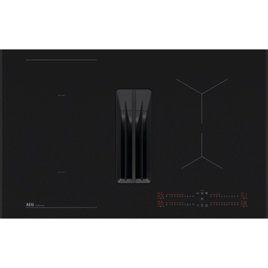AEG 6000 Series SaphirMatt® Induction Extractor Hob 80 cm NCH84B03AZ