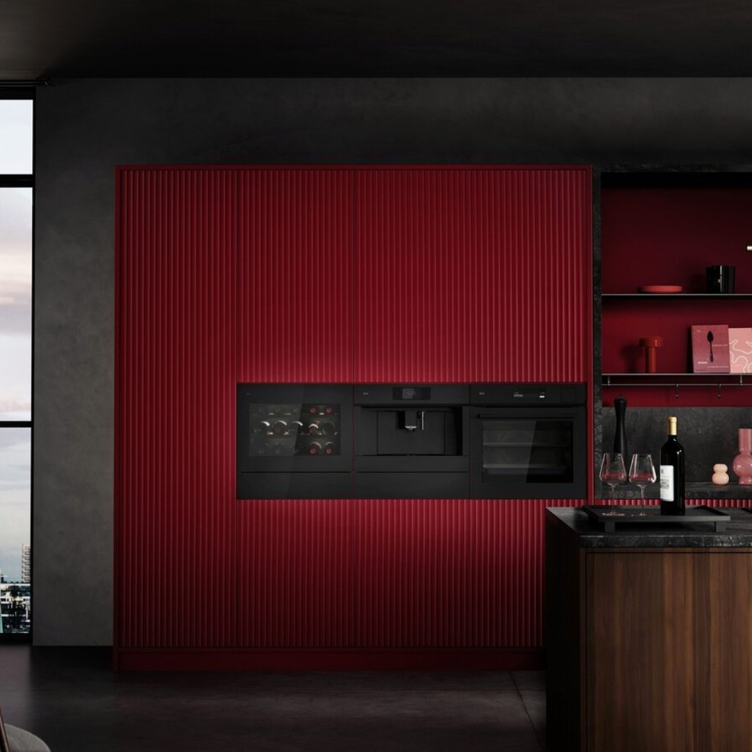 AEG 9000 Series Matt Black Integrated Wine Cooler NKW8P21KAT