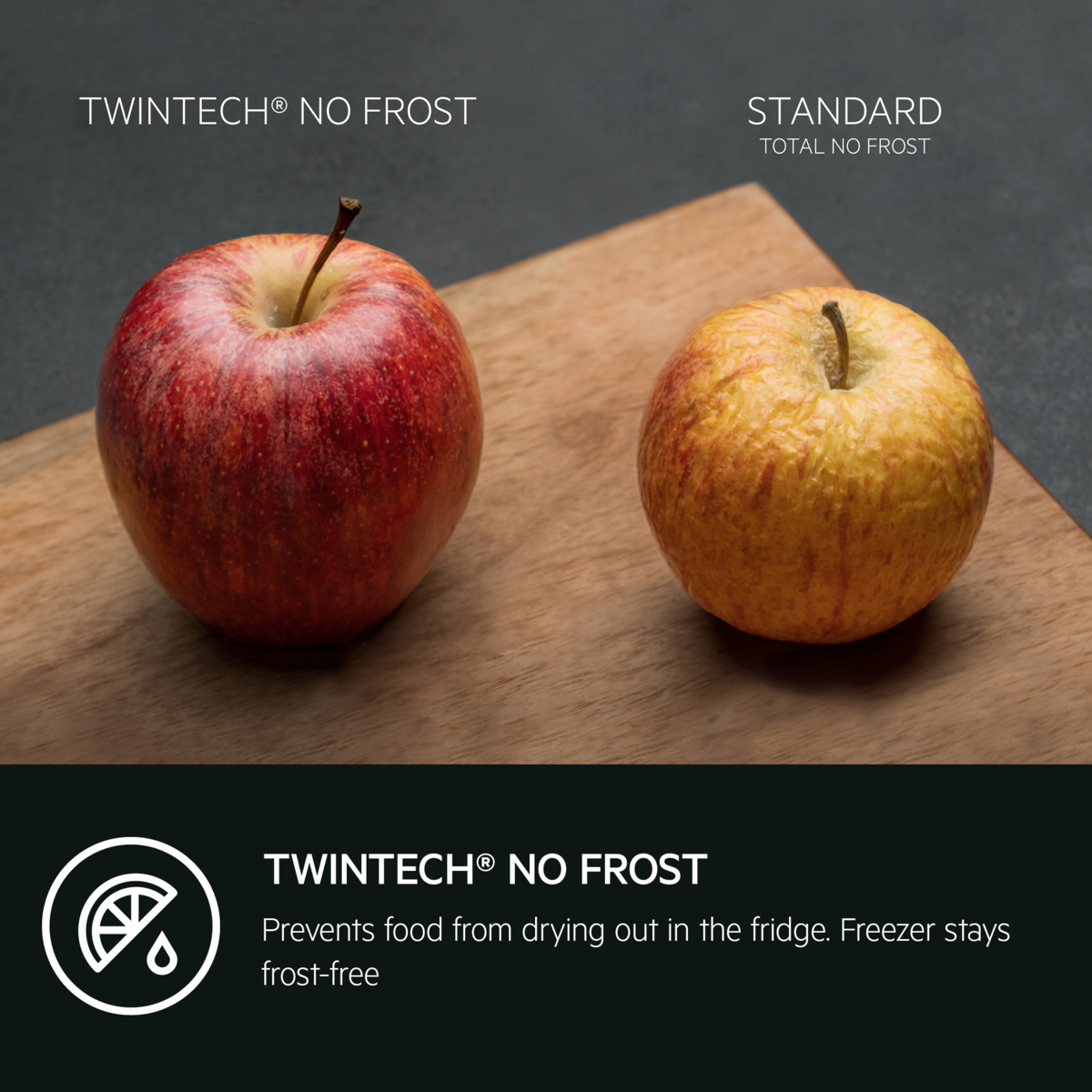 AEG 8000 Series Integrated Cooling 360° Fridge Freezer 188.4 cm NSC8M191DS