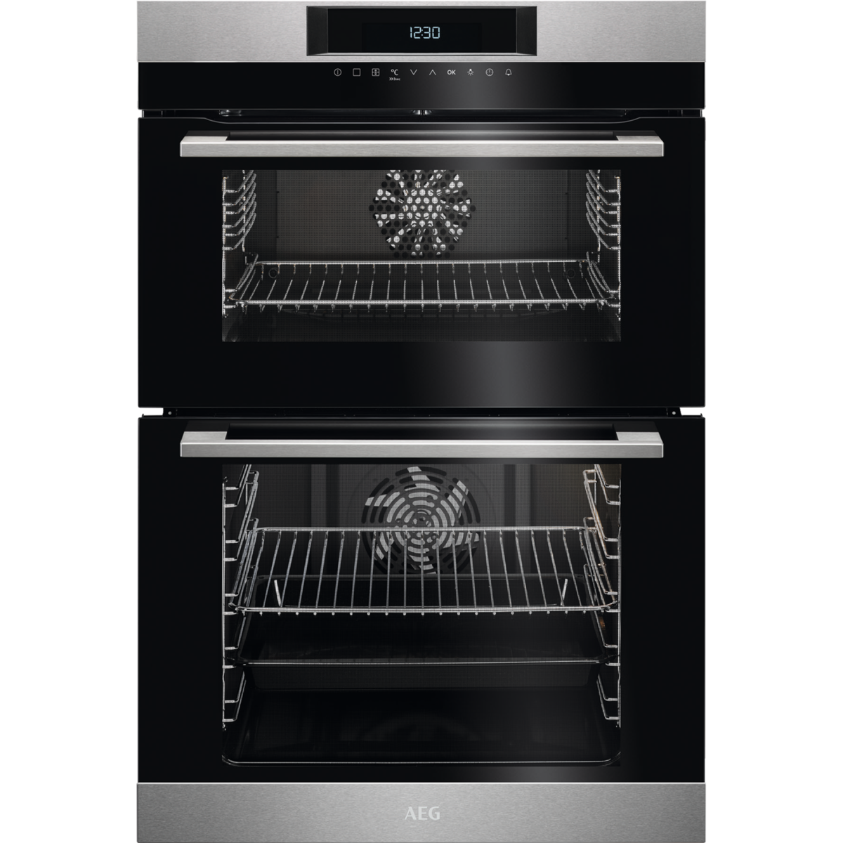 AEG 6000 Series Dual Multifunction SurroundCook® Double Oven DCK731110M