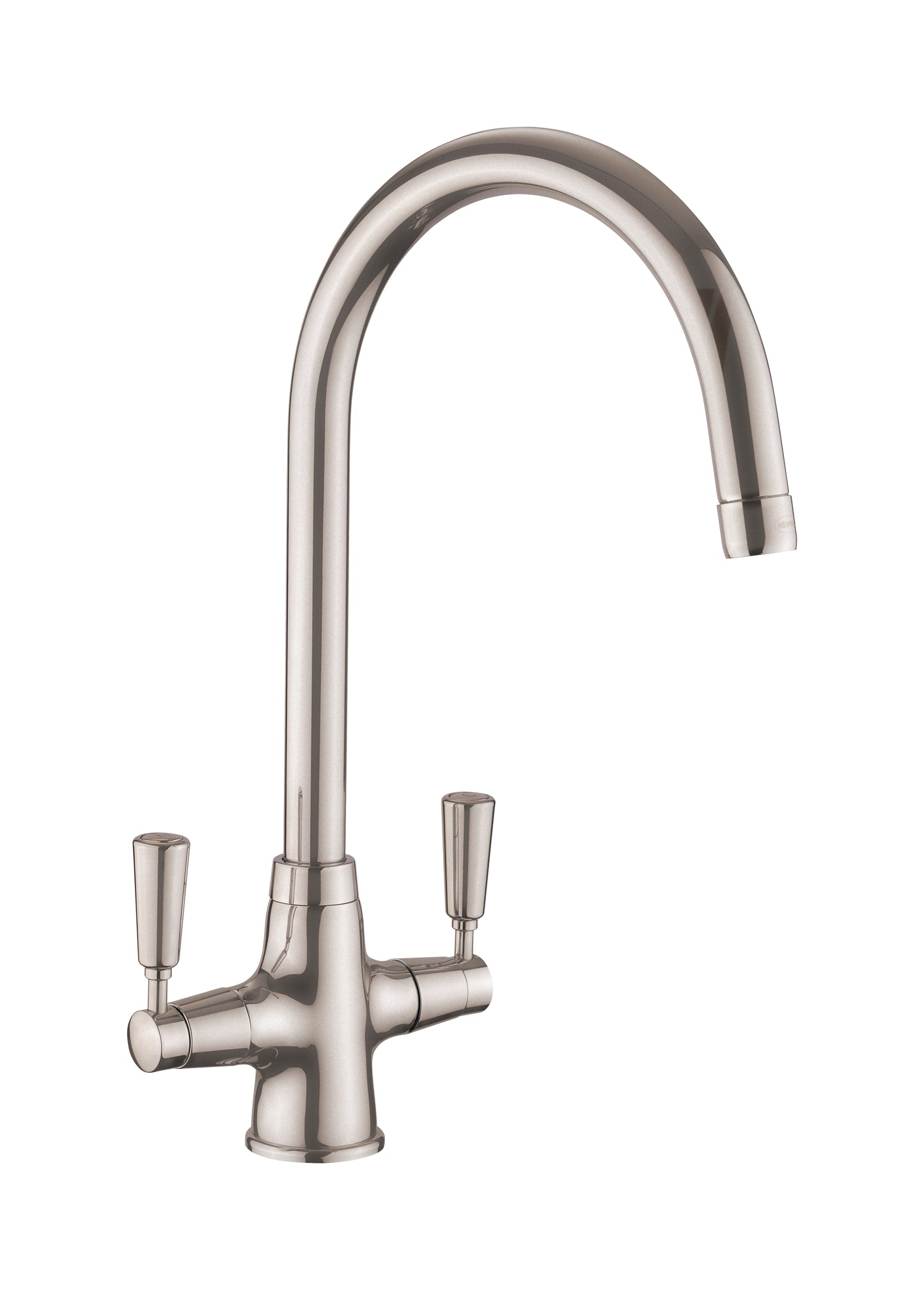 Rangemaster Aquaclassic Dual Lever Tap Brushed - Brushed Handles TAQCLASSDLBFBF