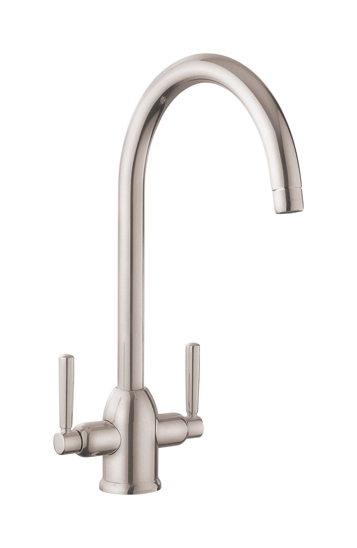 Rangemaster Parma Dual Lever Tap Brushed Finish TPM1BF