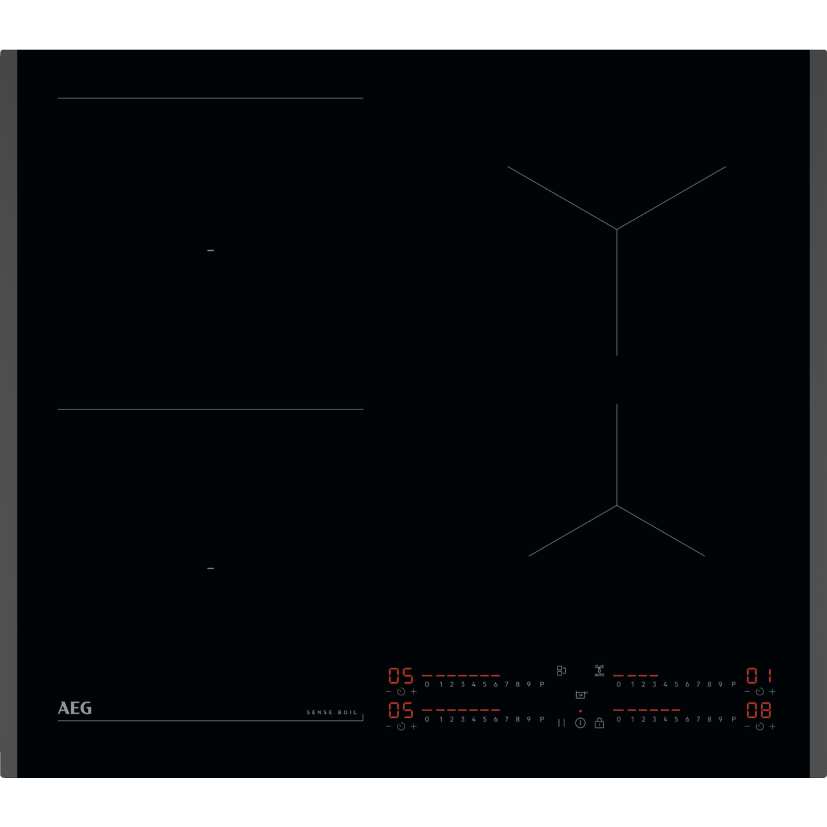 AEG 7000 Series SenseBoil® Induction Hob 60cm TI64IB10FB