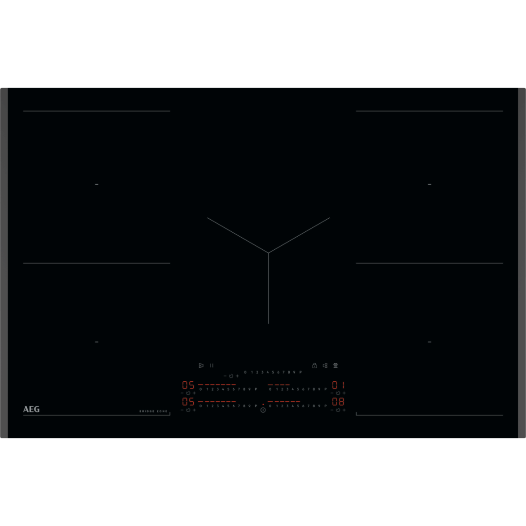 AEG 6000 Series MultiBridge Induction Hob 80cm TK85IM00FB