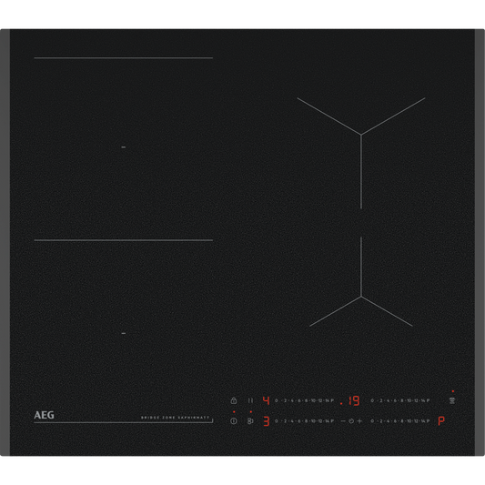AEG 6000 Series Bridge SaphirMatt® Induction Hob 60cm TO64IB00FZ