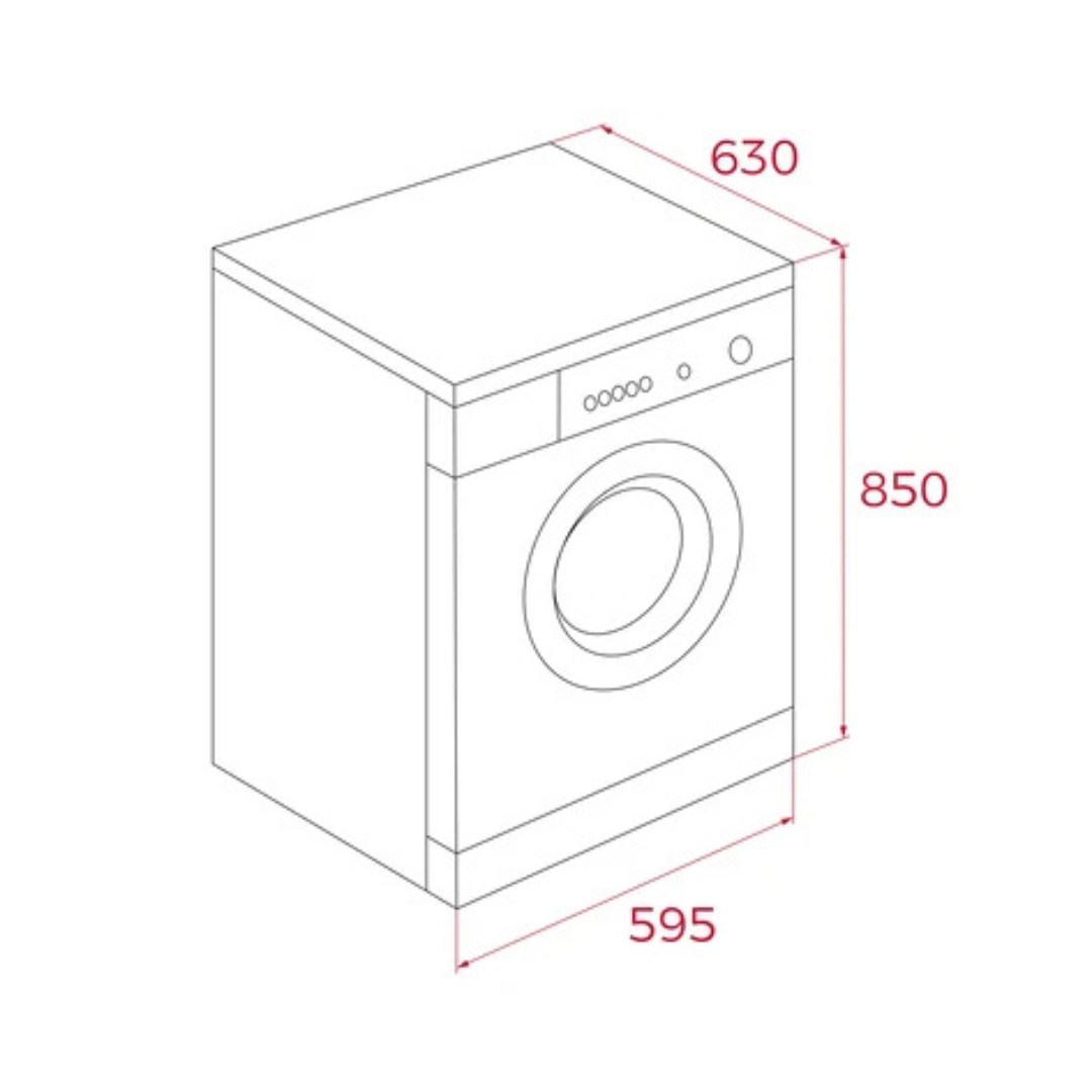 TEKA Washer Dryer 10kg/7kg WDK81050